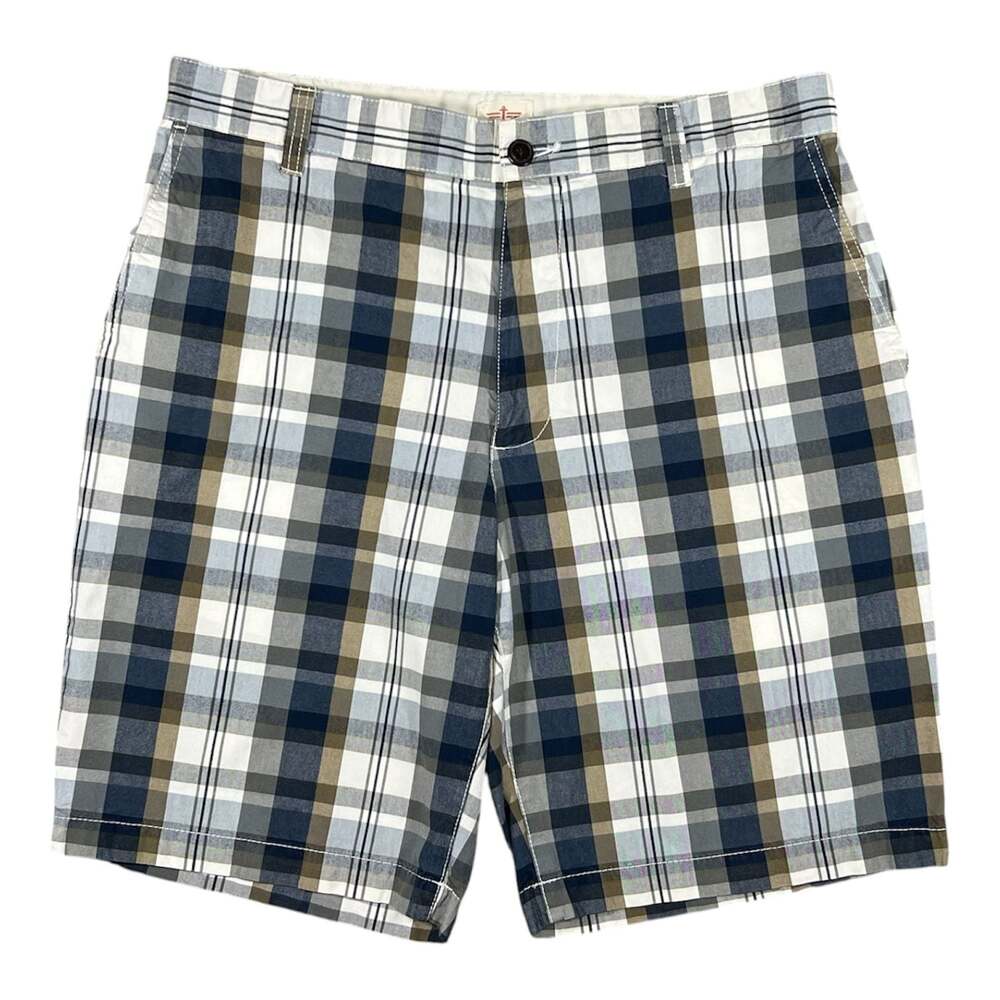 Dockers Men's Plaid Cotton Shorts Size 34